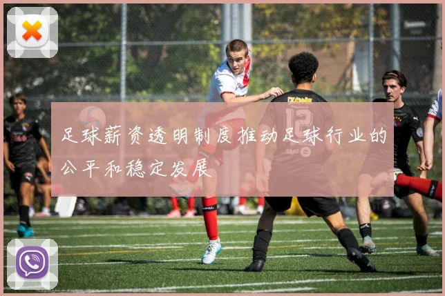 足球薪资透明制度推动足球行业的公平和稳定发展